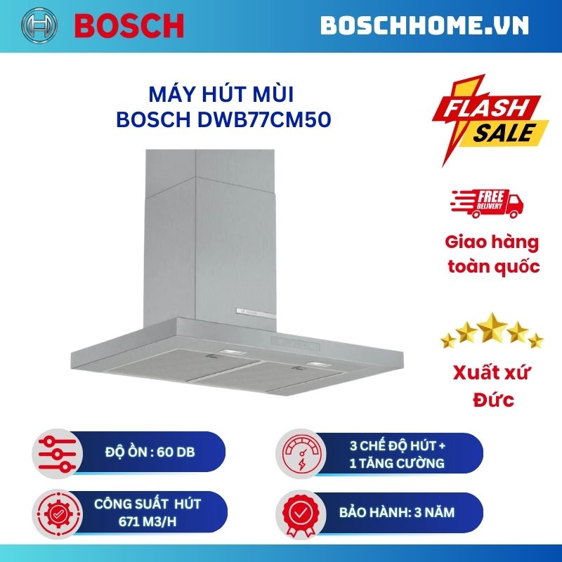 Máy hút mùi Bosch DWB77CM50