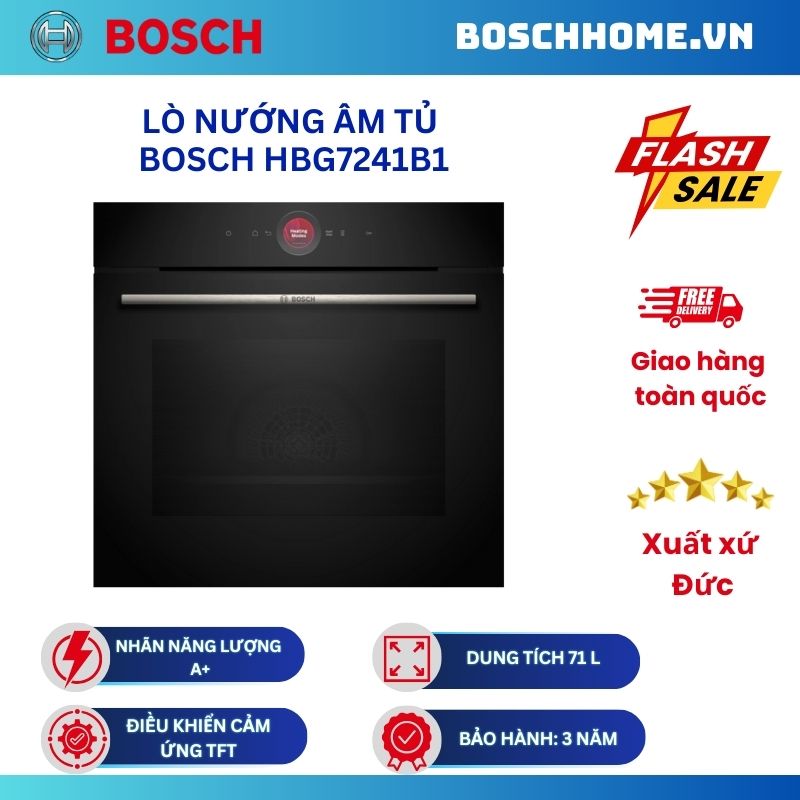 Lò nướng âm tủ Bosch HBG7241B1