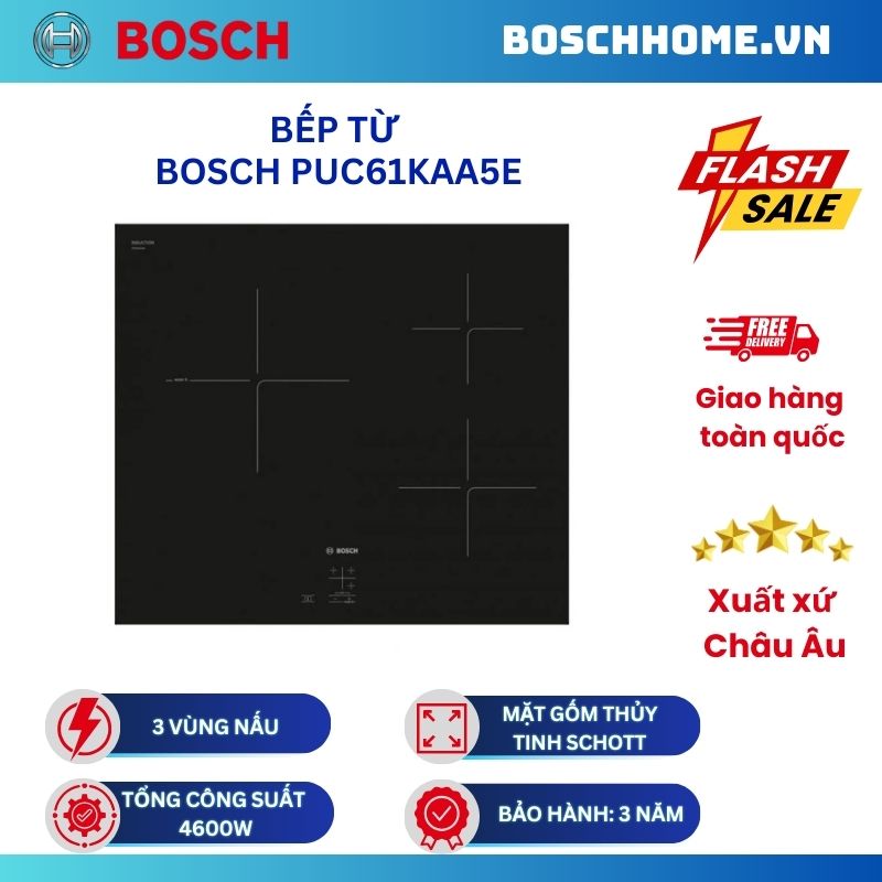 Bếp từ Bosch PUC61KAA5E